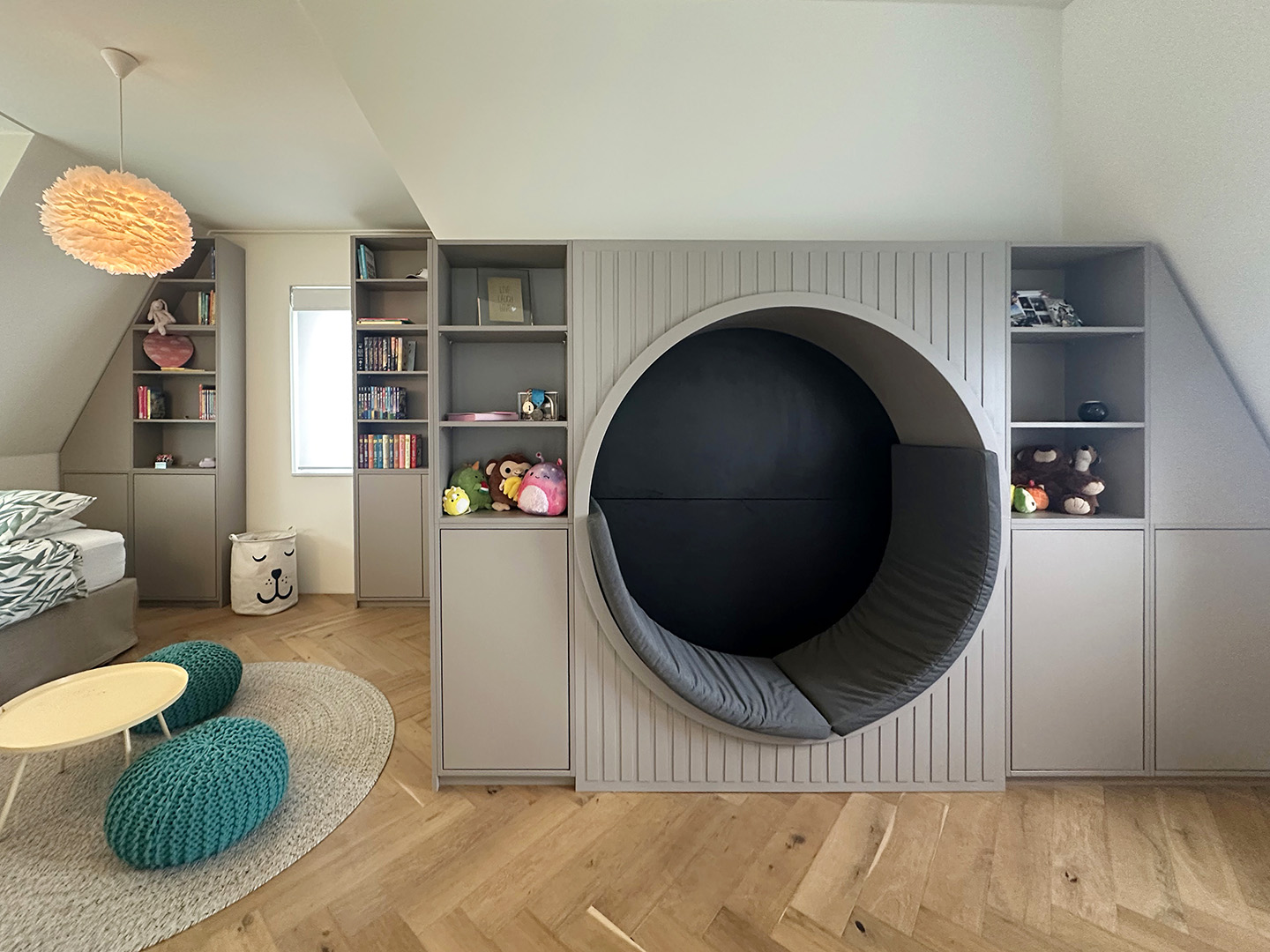 Wandkasten voor kinderkamer